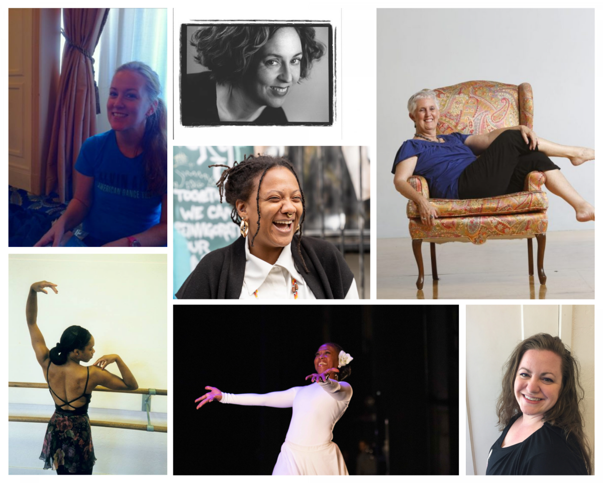 collage of Danspace faculty for 2025-26